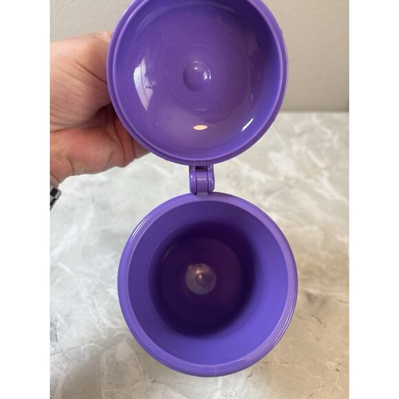 Disney On Ice The Little Mermaid Princess Ariel Purple Cup with Flip Lid - Picture 5 of 6